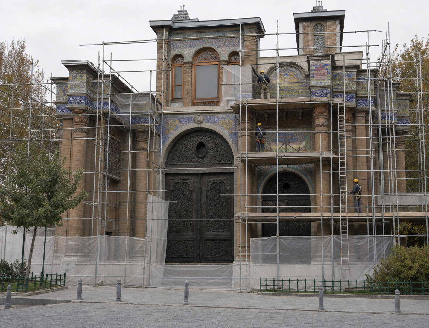 سردر باغ ملی — تصویر 2 پروژه