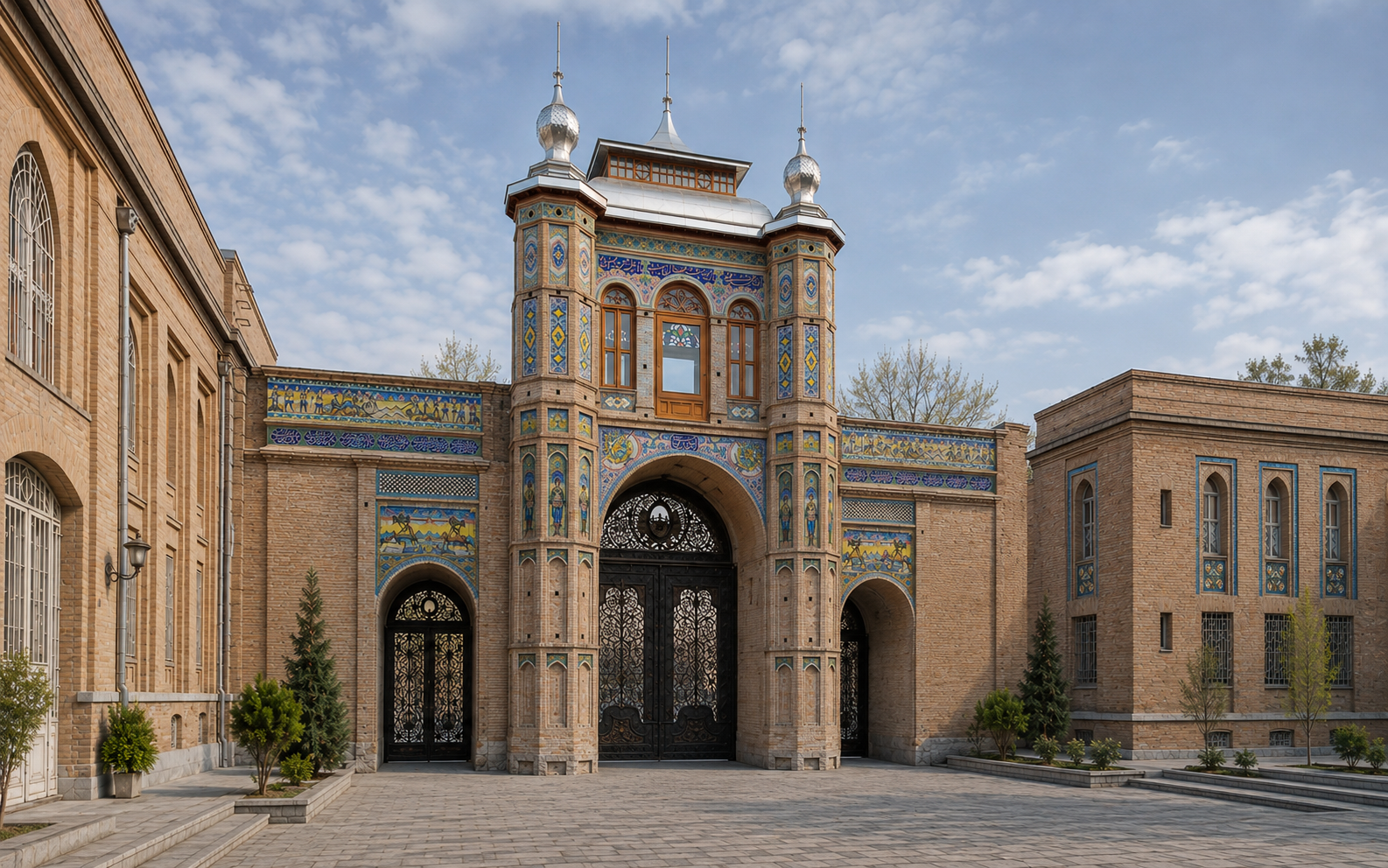 سردر باغ ملی — تصویر 10 پروژه